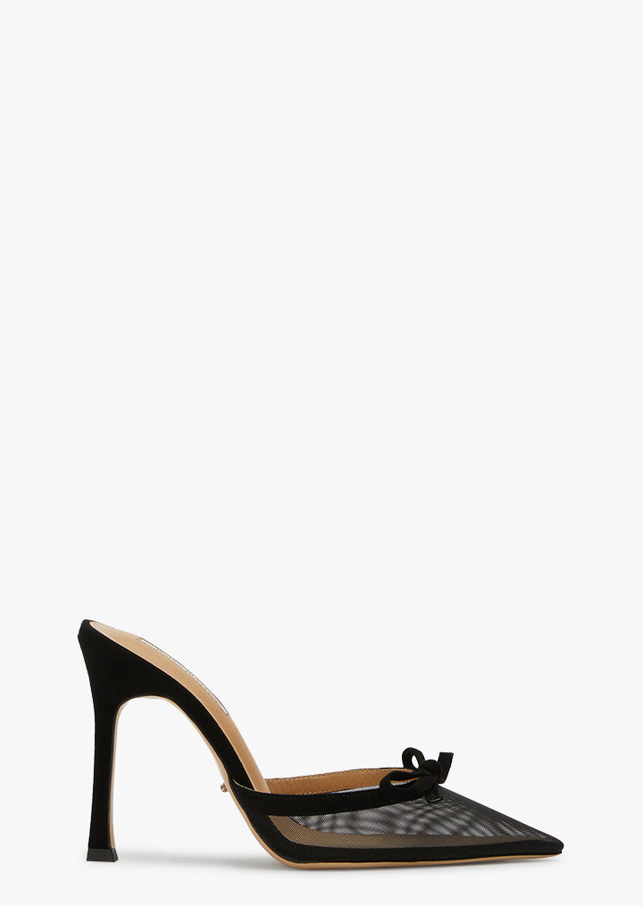 Aroma Black Nylon/Suede - Tony Bianco