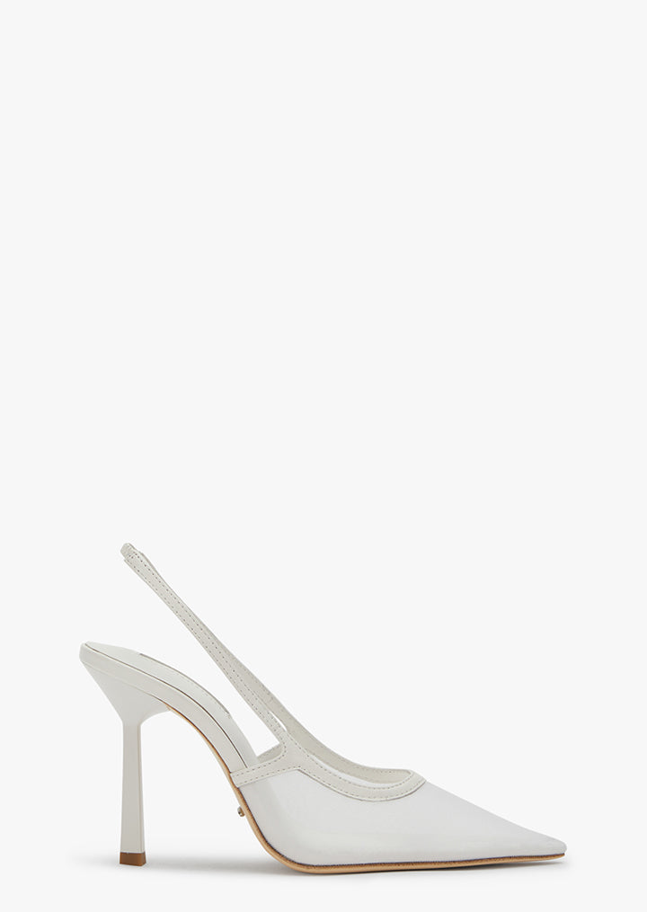Glide White Nylon - Tony Bianco